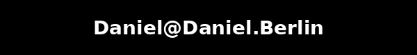 E-Mail-Adresse von Daniel B. Weber